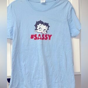 Betty Boop graphic tee. Size xl.
